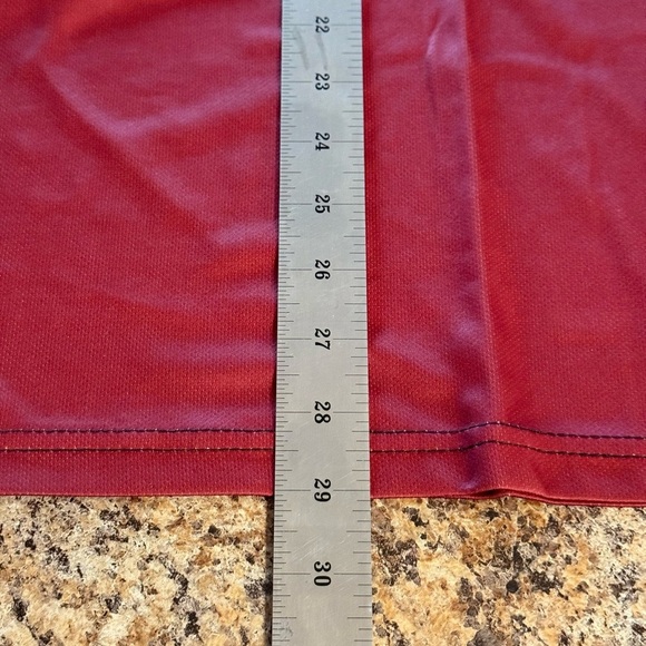 Mens Fashionable Burgundy & Black XXL Short Sleeve Crew Neck T-shirt - Picture 4 of 10